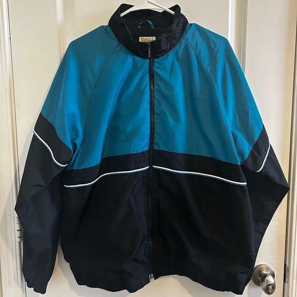 XL Classic Elements black and blue windbreaker - Picture 4 of 6